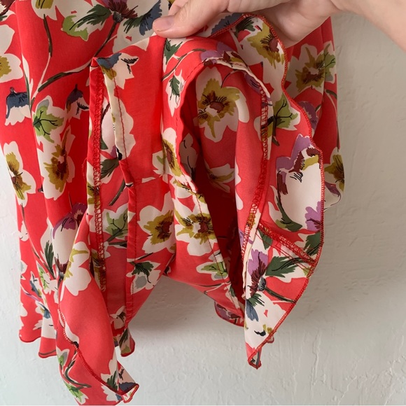 Zara Floral Wrap Romper Dress - Picture 13 of 15